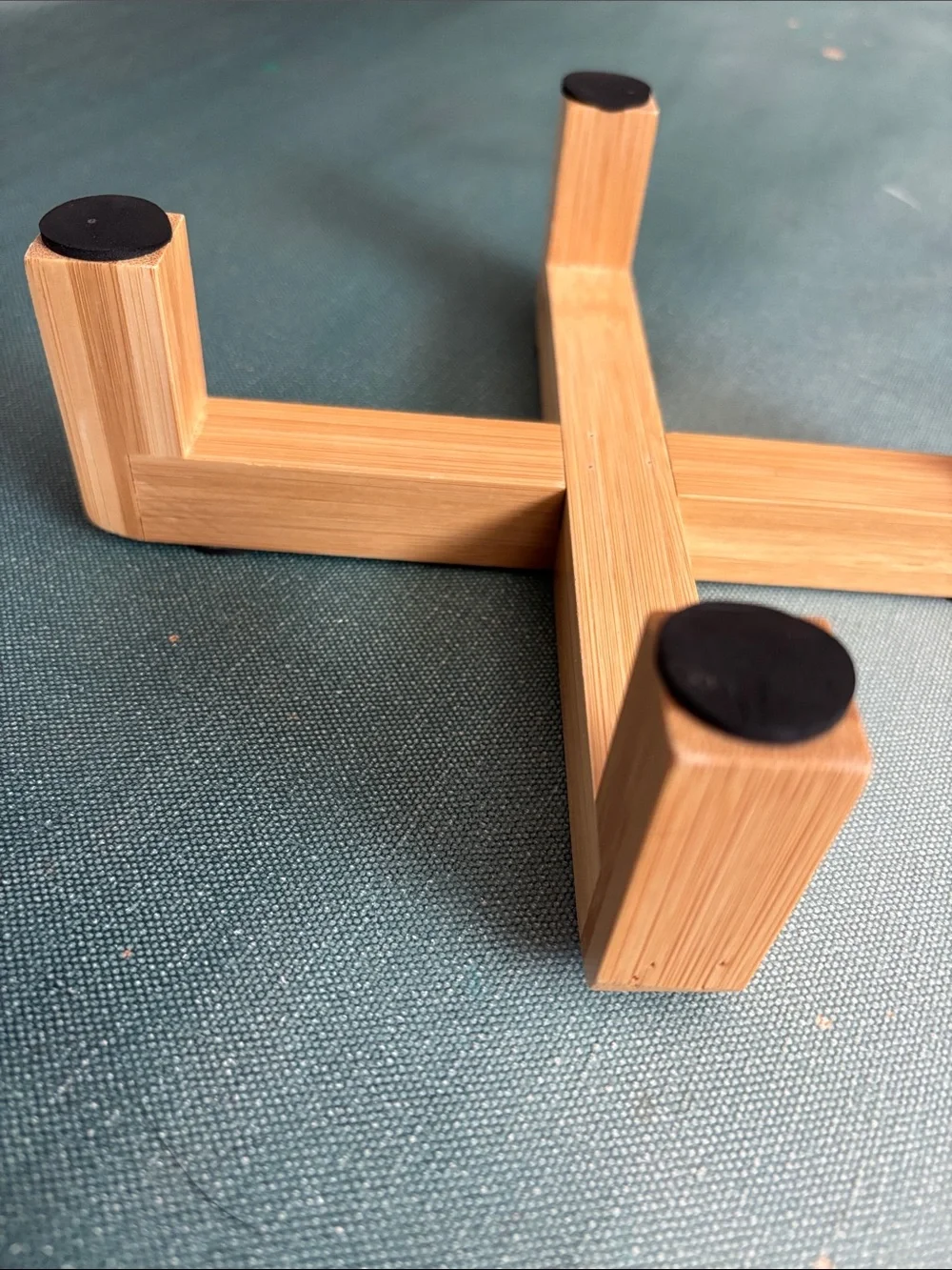 Cat Elevated Slow Feeder with Bamboo Stand